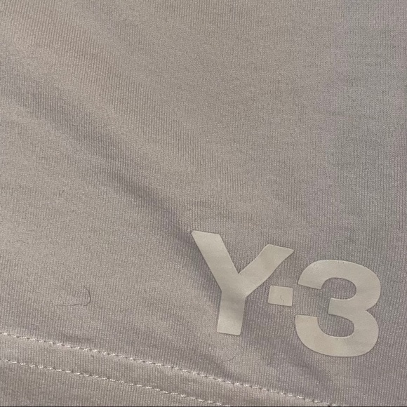 Y-3 3-stripes long sleeve tee size s - Picture 6 of 8